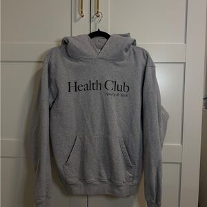 Sporty & Rich Gray "Health Club" Hoodie